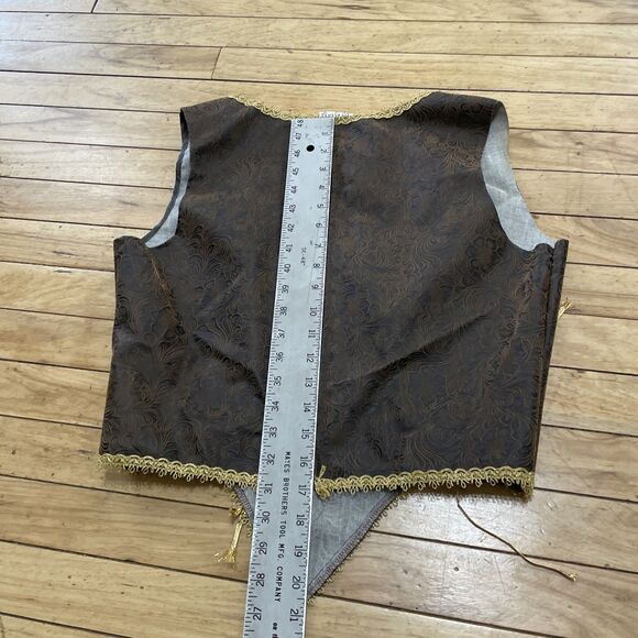 Incharacter Costume Rustic Pirate Lady XL Halloween Boots Stirups and Vest Only - Picture 12 of 16